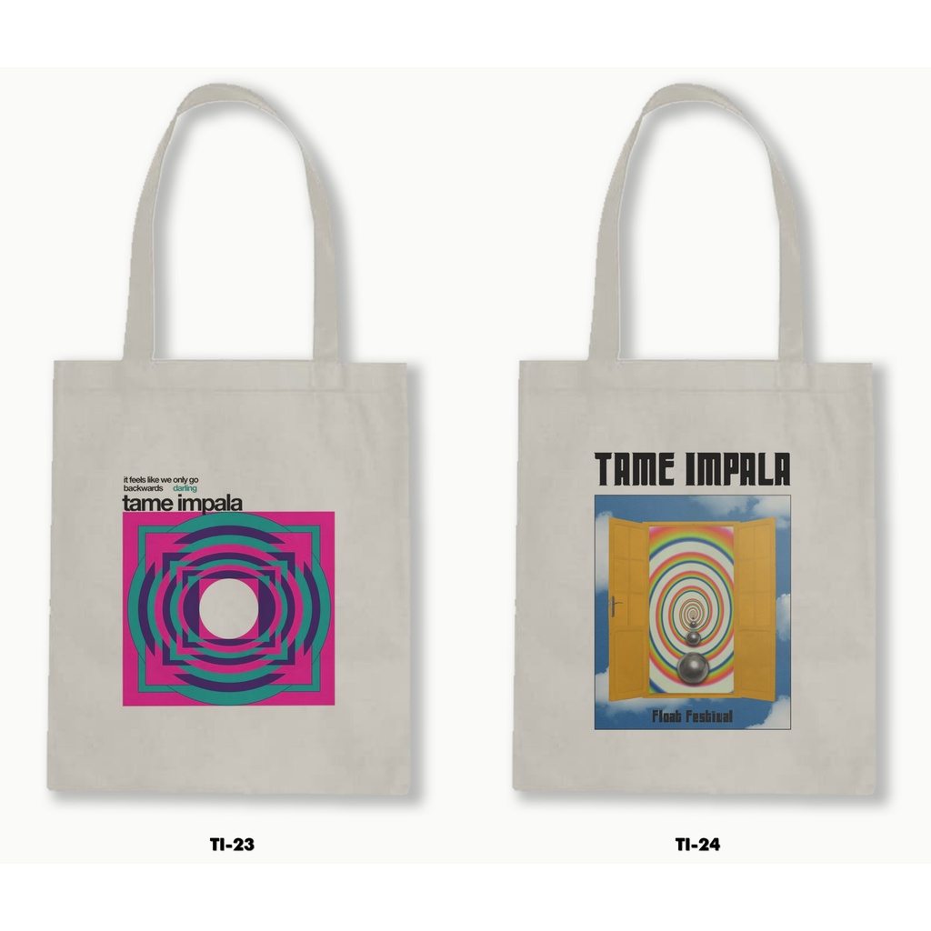 TOTE BAG BLACU - TAME IMPALA 02