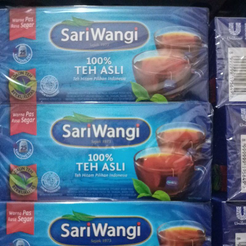 

SARIWANGI Teh Asli Celup 1.85g x 25s