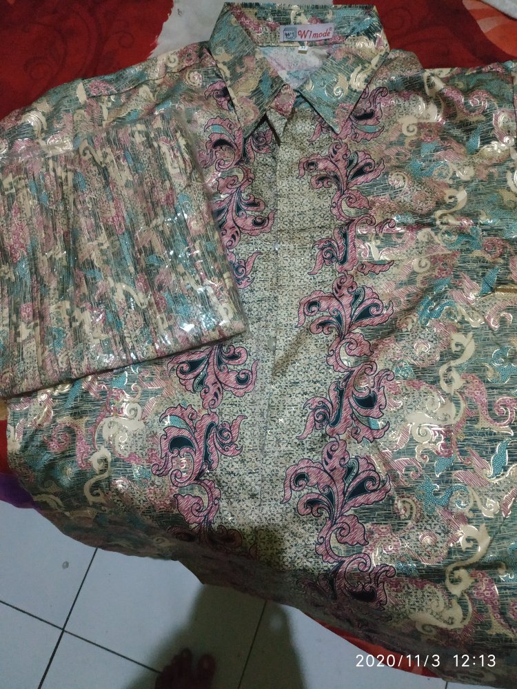 Part 1 Batik Couple Rok Plisket |  Rok Plisket Couple Batik | Couple Batik Kemeja Panjang