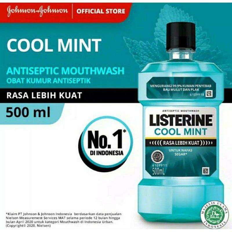 listerine cool mint 500ml