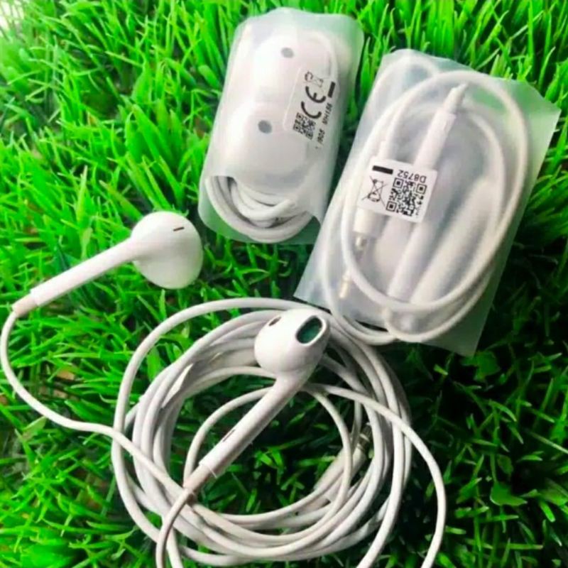 HEADSET ORI CABUTAN OPPO A92 OPPO RENO 4 GREEN EDITION ASLI CABUTAN HP