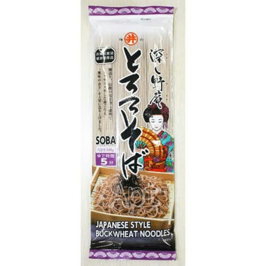 

Toa Food Fukashino an Tororo Soba buckwheat noodle soba jepang 180gr