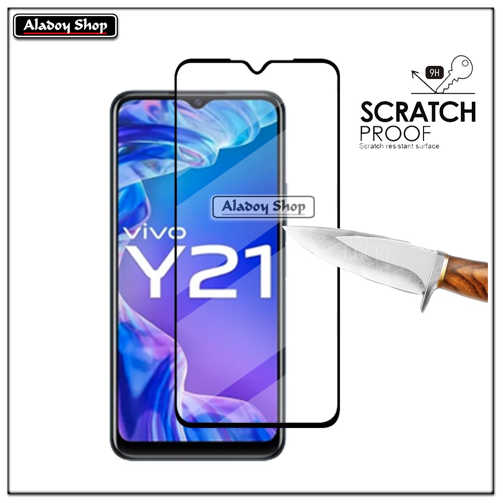 Tempered Glass VIVO Y21 PAKET 2 IN 1 Tempered Glass Layar dan Tempered Glass Camera