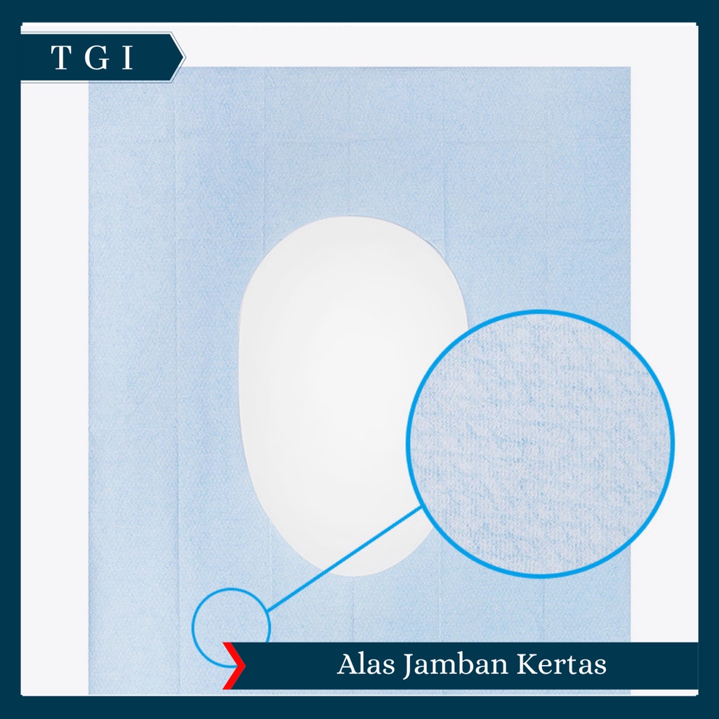 TGI - TOILET COVER ALAS DUDUK KLOSET TISSUE PORTABLE TATAKAN WC KERTAS PAPER PLASTIK CLOSET