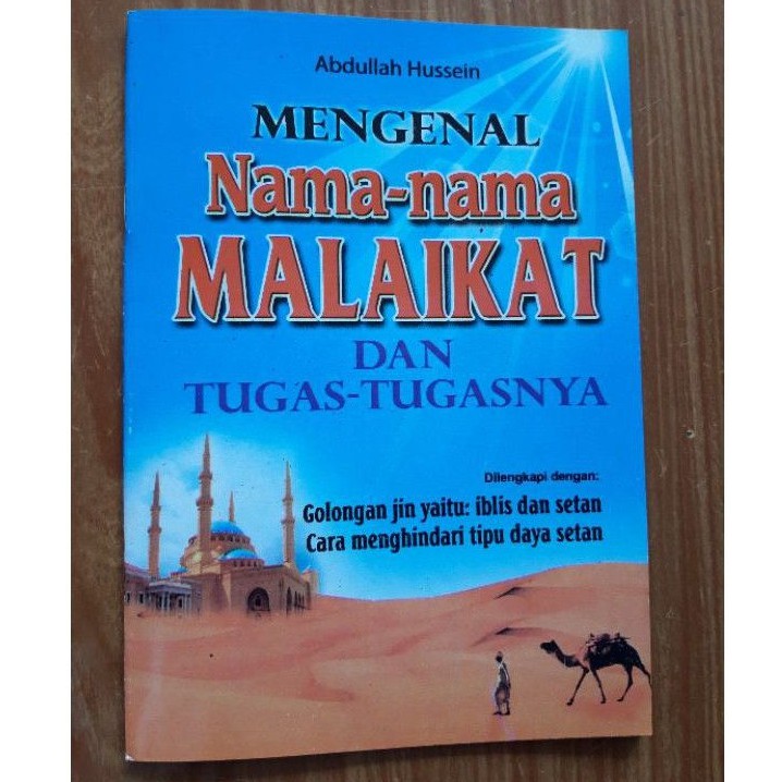 Buku Mengenal Nama-Nama Malaikat Dan Tugasnya