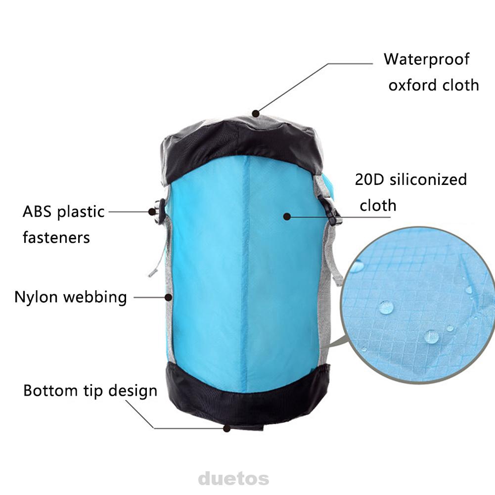 Compression Sack Stuff Pack Sleeping Bag Travel Portable Hiking Swimming Dry Waterproof Outdoor Shopee Indonesia