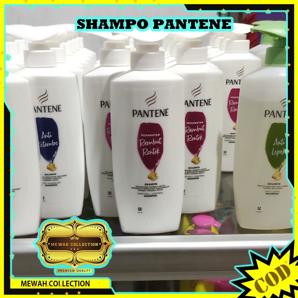 PANTENE Shampoo Anti Ketombe / Anti Rontok / Anti Lepek 400ml / 480 ml / Ukuran Jumbo Besar-3