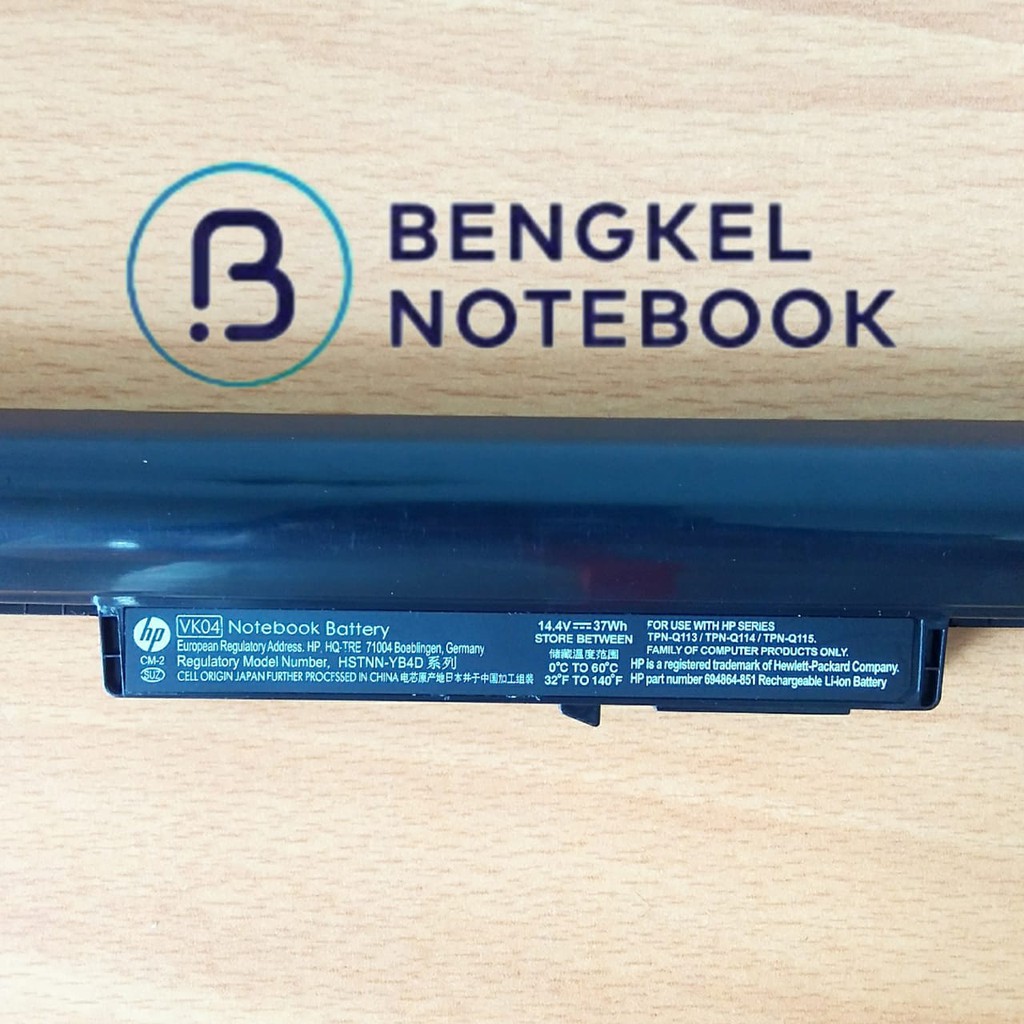 Baterai HP 14-B 15-B HP Pavilion 14t 14z 15t 15z HSTNN-YB4D VK04 HP M4-1000 Original