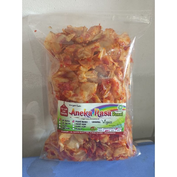 

Keripik Ubi Singkong Pedas Manis 1/2kg Vege