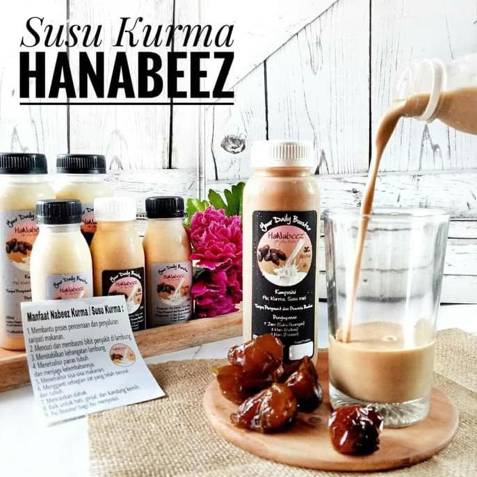 Kiloiklo 4141 Nabeez Hanabeez Air Rendaman Kurma Susu Kurma Asi Booster Original Nutrisi Shopee Indonesia
