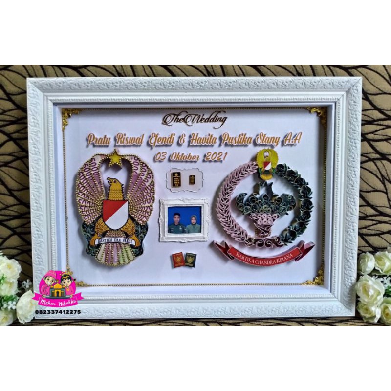 mahar logo tni (tidak akrilik)