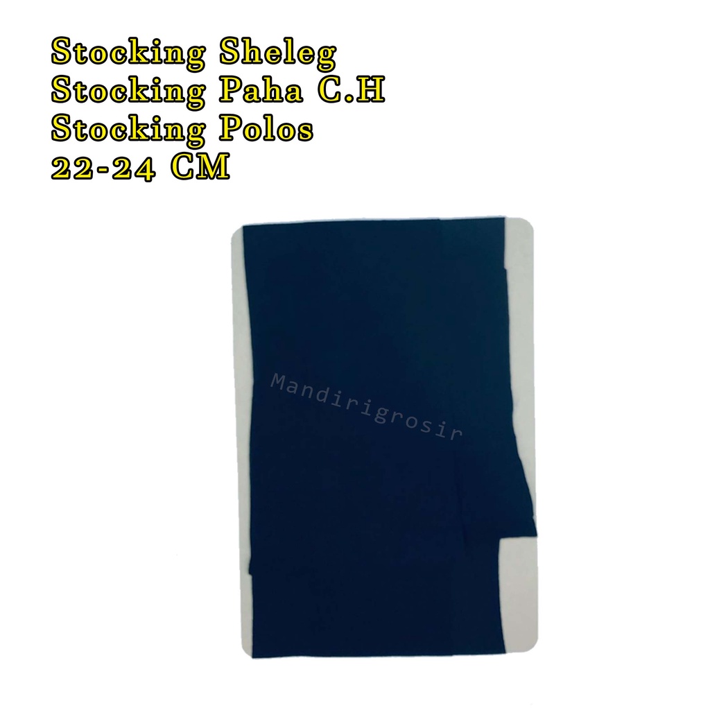 Stocking Sheleg* Stocking Paha C.H * Stocking Polos * 22-24 CM