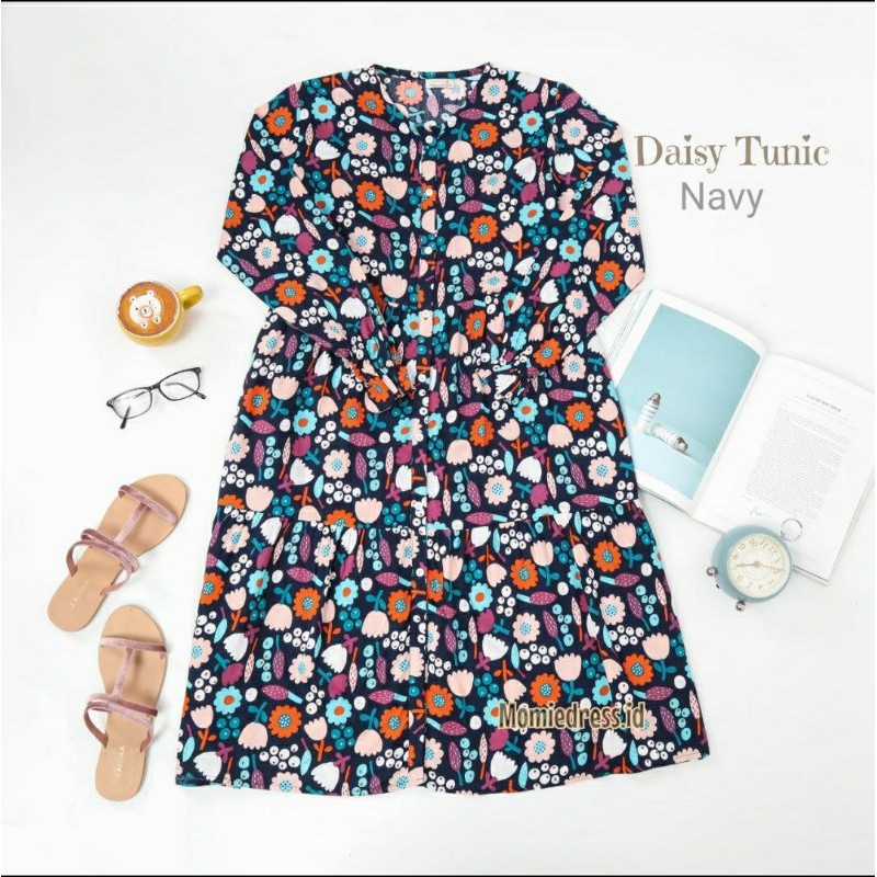 atasan wanita/tunik motif ruffle/Amarilis tunik/Daisy tunik/Momie dress