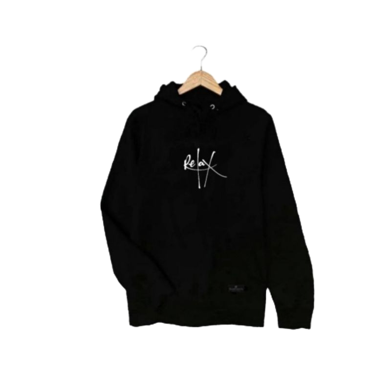 Hoodie Aesthetic / Sweater Aesthetic / Hoodie hitam / Hoodie simple (ready stock) Xxl-3xl-4xl