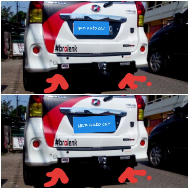 Towing Bar Bumper Belakang ARB AVANZA / XENIA Model Pendek