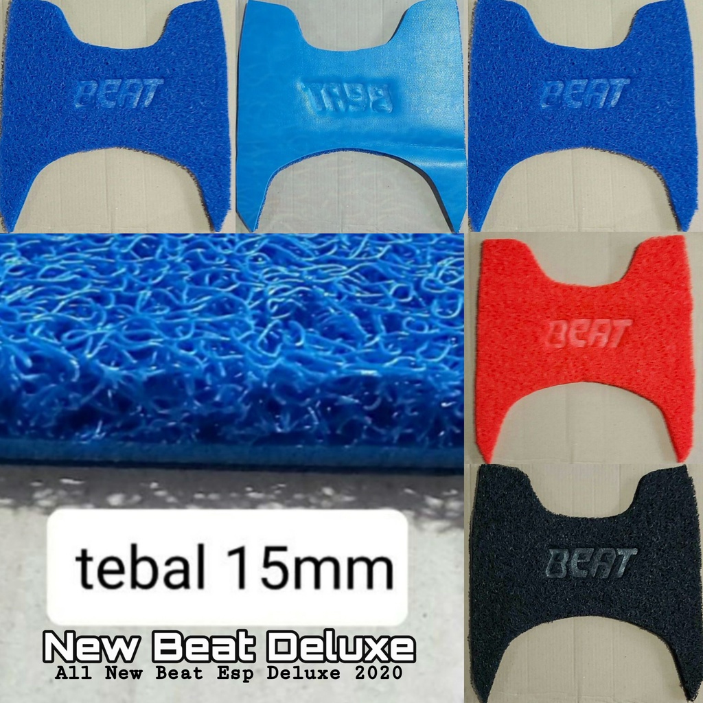 PIJAKAN ALAS KAKI SERABUT KARPET MOTOR BEAT NEW LED DELUXE 2020 - 2024
