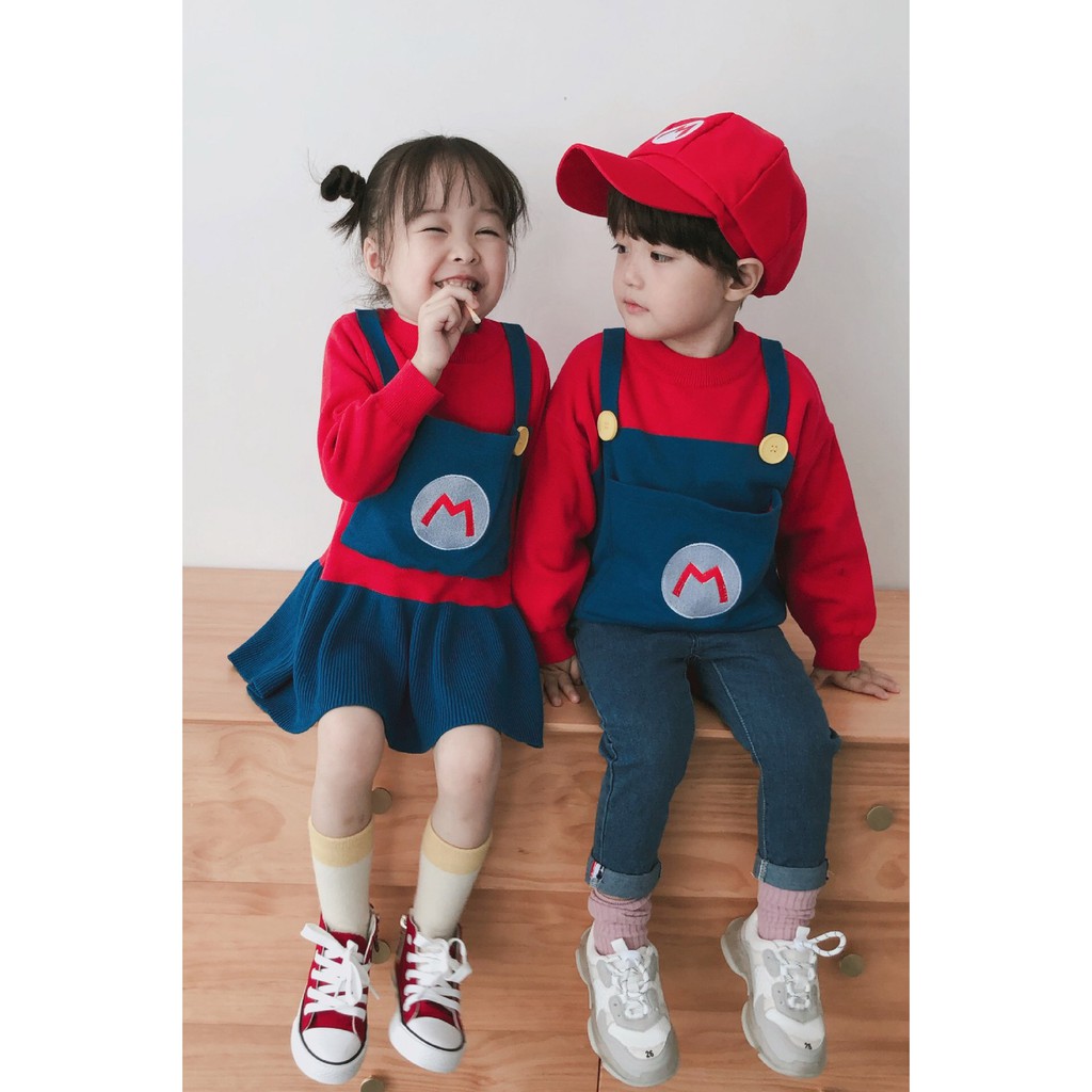 Dress Anak / Dress Mario Bross