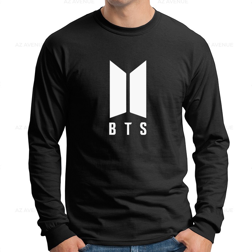 BAJU KAOS BTS Korean Group Bangtan Sonyeondan Kpop Long Sleeve Lengan Panjang XS-5XL T-Shirt T Shirt