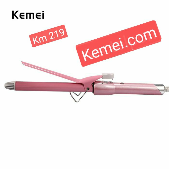 Kemei- km 219 Ceramic Styling Tools Professional Hair Curling catokan rambut