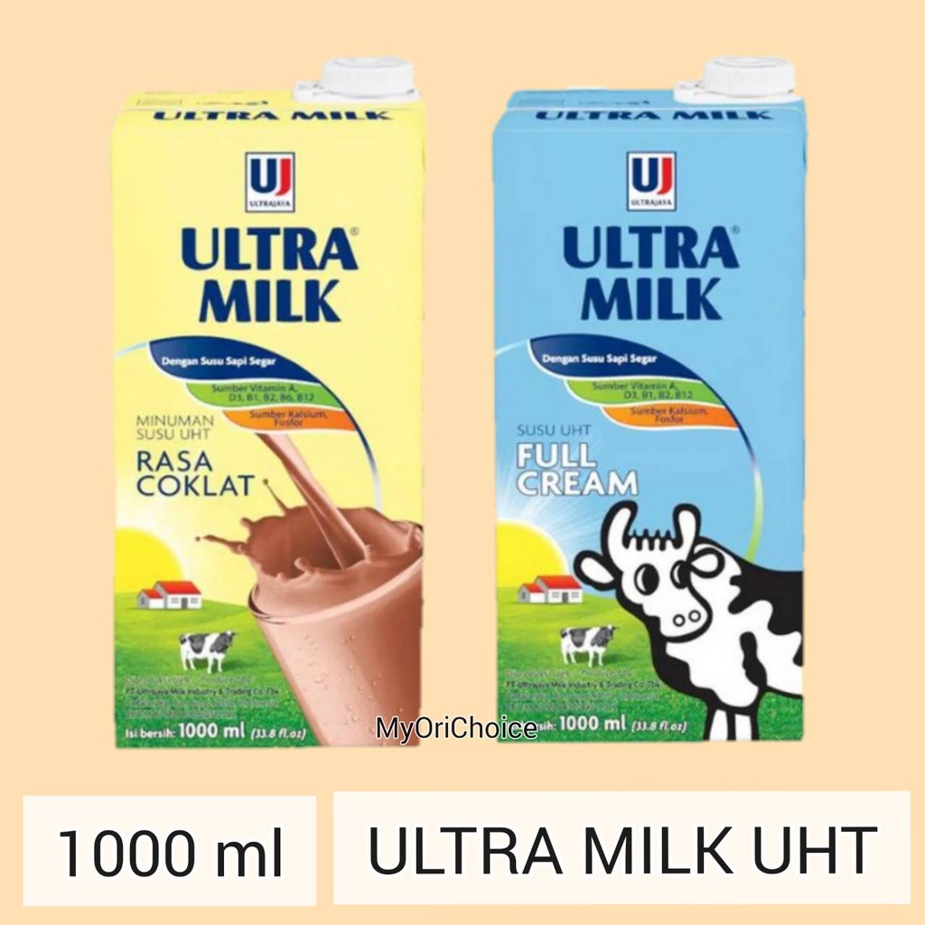 

Ultra Milk Susu UHT 1 Liter / 1000 ml