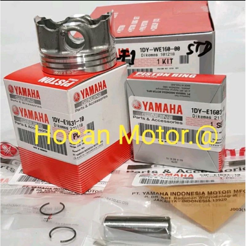 Jual PISTON KIT SEHER SET OS.STD 50 100 JUPITER Z1 Z 1 FI INJEKSI
