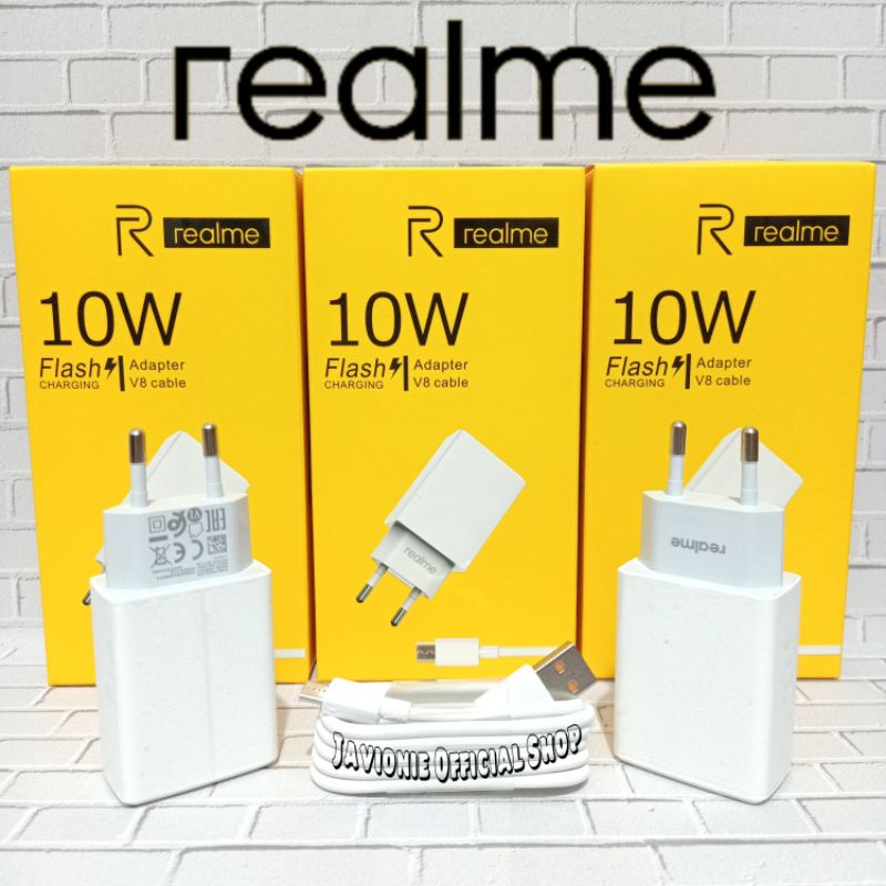 REALME Adaptor Kepala Charger Casan Cas C21 C21Y C30 C31 C33 Original Fast Charging MICRO USB 10W 18W 20W