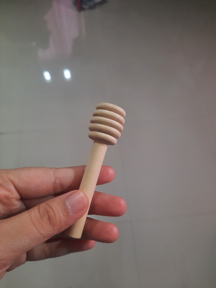 Sendok Madu (honey Dipper) Dilapisi Beeswax Organik. Juga Cocok Untuk Suvenir Pernikahan. Foodgrade