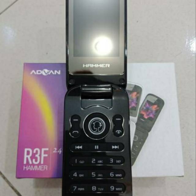 *Kualitas Terbaik* Advan Hammer R3F DuoFlip Lipat Dual Sim - Garansi Resmi 1 Tahun