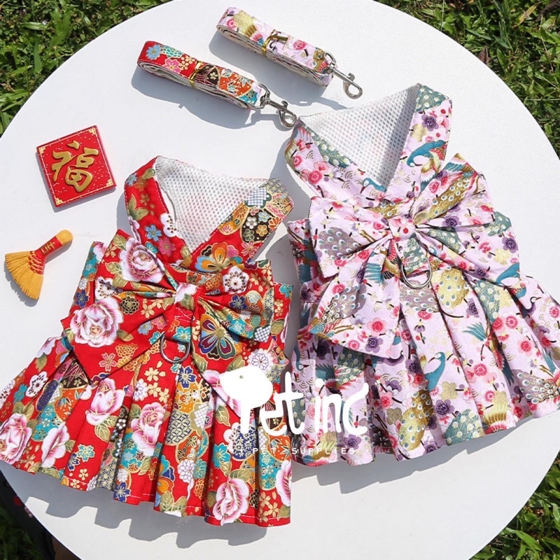 Keiko Kimono Japan dress harness set