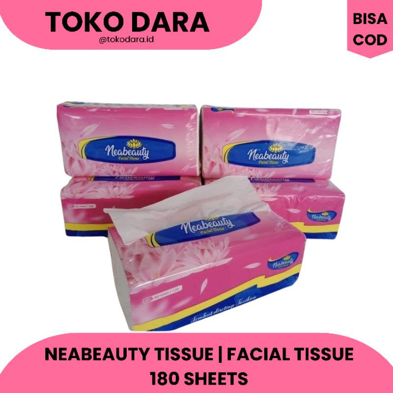 Tissue Nea Beauty| Facial Tissue Nea Beauty 180 Sheets | Facial Tissue Nea Beauty | Neabeauty Tisu W