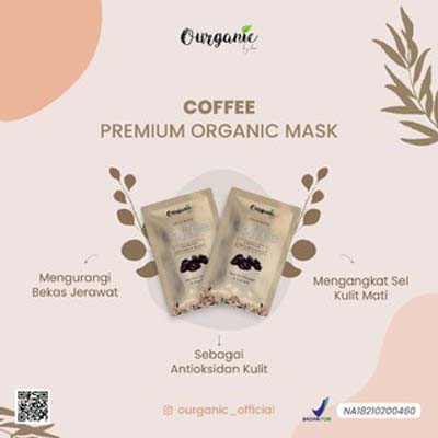 [RESMI] Masker Ourganic Premium Organik Organic Mask Bpom 20gr_Lynn Design