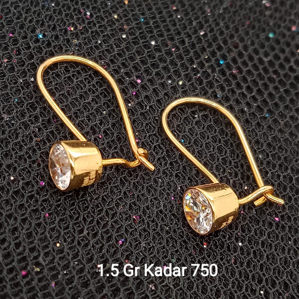 Anting Emas 17 K - 1.5 gr Kadar 750 - 3480