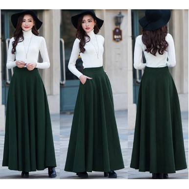 ROK PANJANG SPANDEK PREMIUM JERSEY JUMBO &amp; STANDAR WANITA MODEL KOREA BISA COD