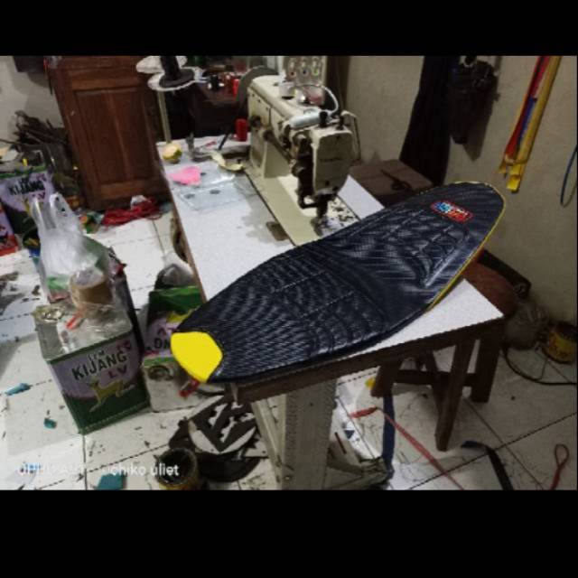 Jok Jupiter Mx New Slim Tipis Variasi Bordir