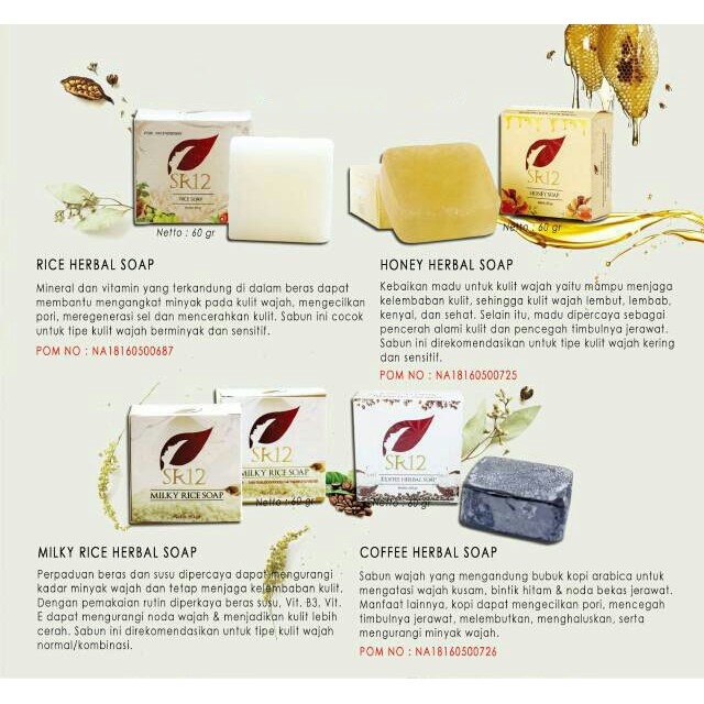 Sabun Herbal Sr12 Membersihkan Mencerahkan Menghaluskan Menghilangkan Bekas Jerawat Flek Wajah Shopee Indonesia