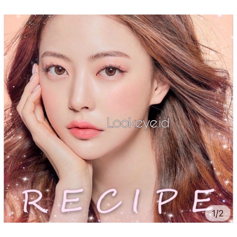Softlens RECIPE Normal dan Minus/Softlens Termurah/Softlens cantik