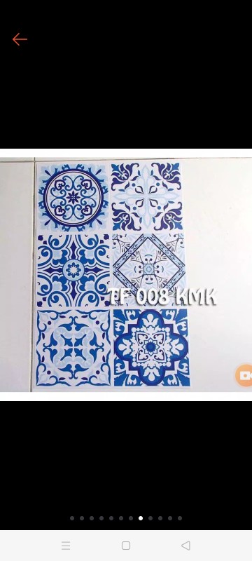 Sticker Tegel Stiker Lantai Keramik Lantai Dapur Tf 007 008 009 010 011 012 Dinding Kamar Mandi