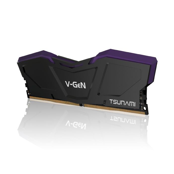 Termurah RAM DDR4 V-GeN TSUNAMI 8GB 2666MHz CL15 (2X4GB) - RAM GAMING OC VGEN Terlaris