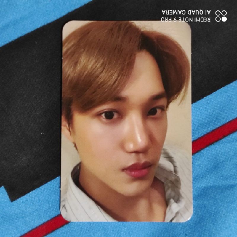 photocard welkit kai official pc exo
