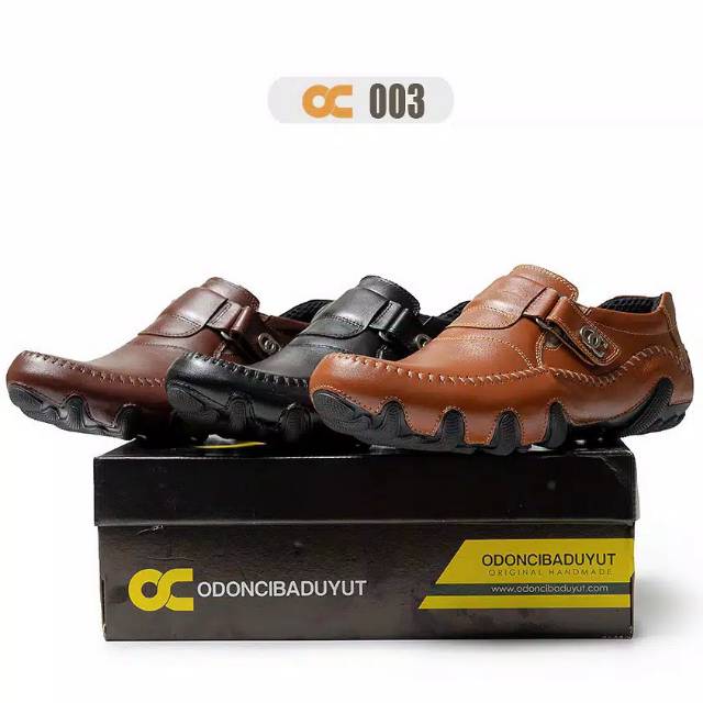 Odon Cibaduyut - Sepatu Kulit Pria Slip On OC003 *Best Seller*