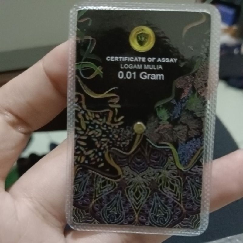 Sovenir Emas 0.01 gram