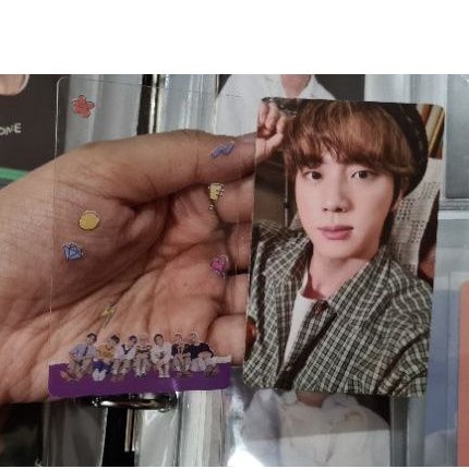BTS - Jin pc dan pc transparan dari deco kit