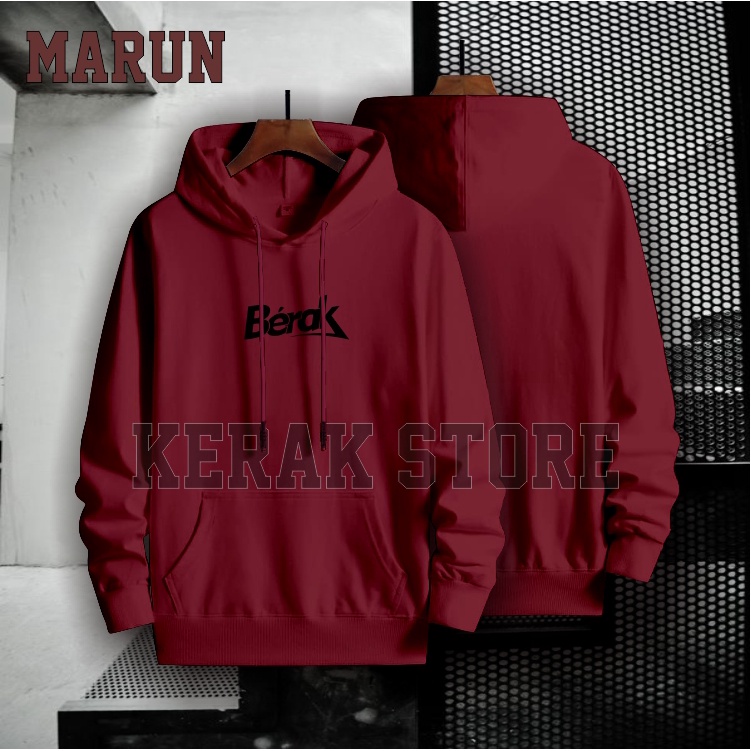 Sweater pria Distro Keren Jaketsweater Sweater&amp;Kardigan Polos ME2GX7 &quot;Hoodie BERAK / Hoodie sweater / sweeter hoodie / jaket pria / hoodie jumper / Hoodie Keren