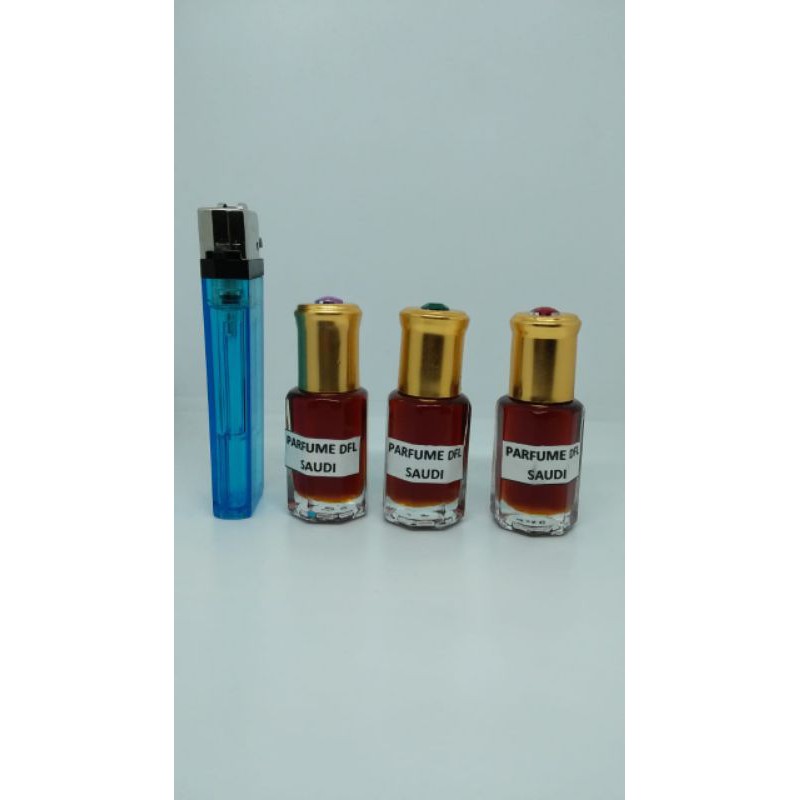 PARFUM DFL HAJAR ASWAD SAUDI ORIGINAL MURNI 100%, KEMASAN ROL ON 6 ML,AROMA TAHAN LAMA