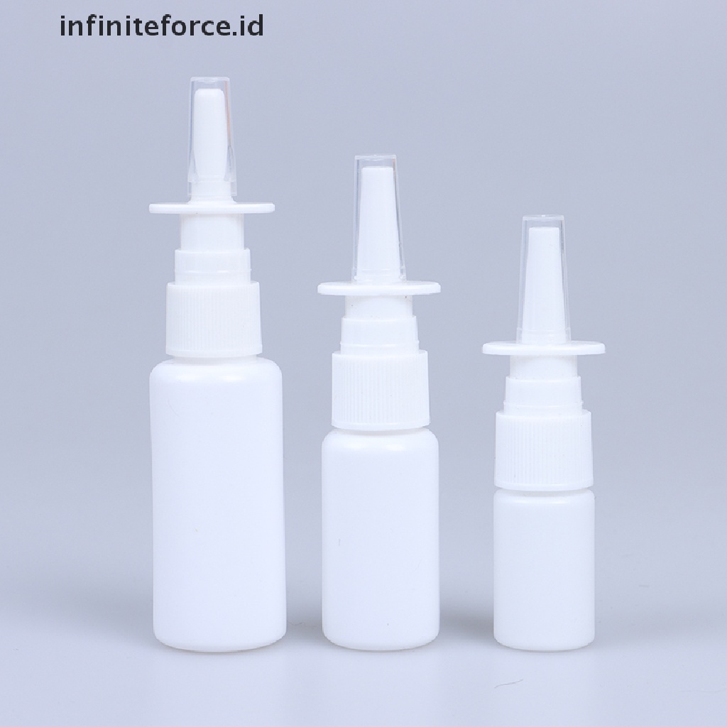 Botol Spray Kosong Bahan Plastik Ukuran 10 / 20 / 30ml Untuk Kosmetik