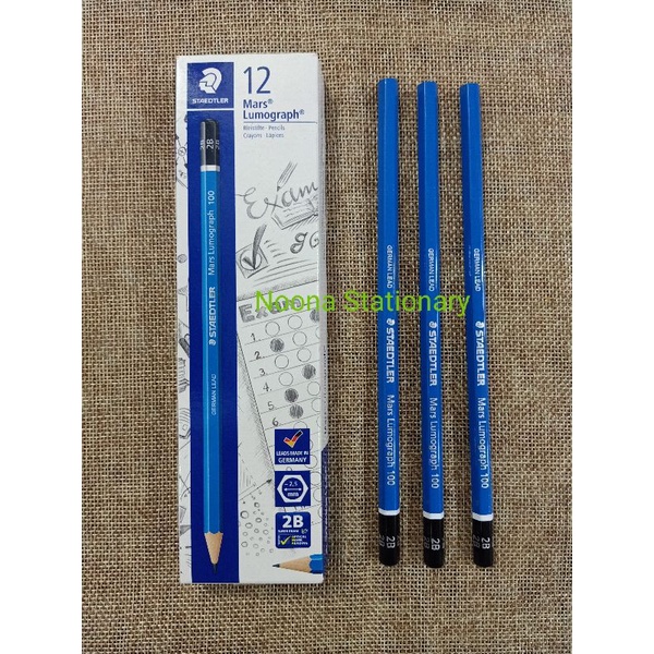

Pensil Staedtler 2B / Mars Lumograph