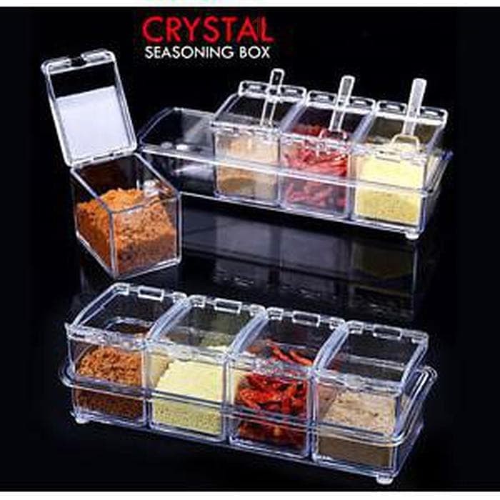 

CRYSTAL SEASONING BOX TEMPAT BUMBU CRYSTAL