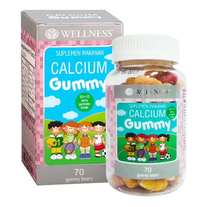 Wellness Calcium Gummy - Vitamin Anak Vit Anak -