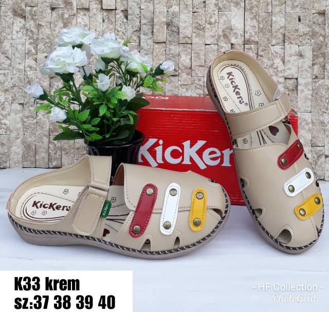 Sepatu slop kickers K33