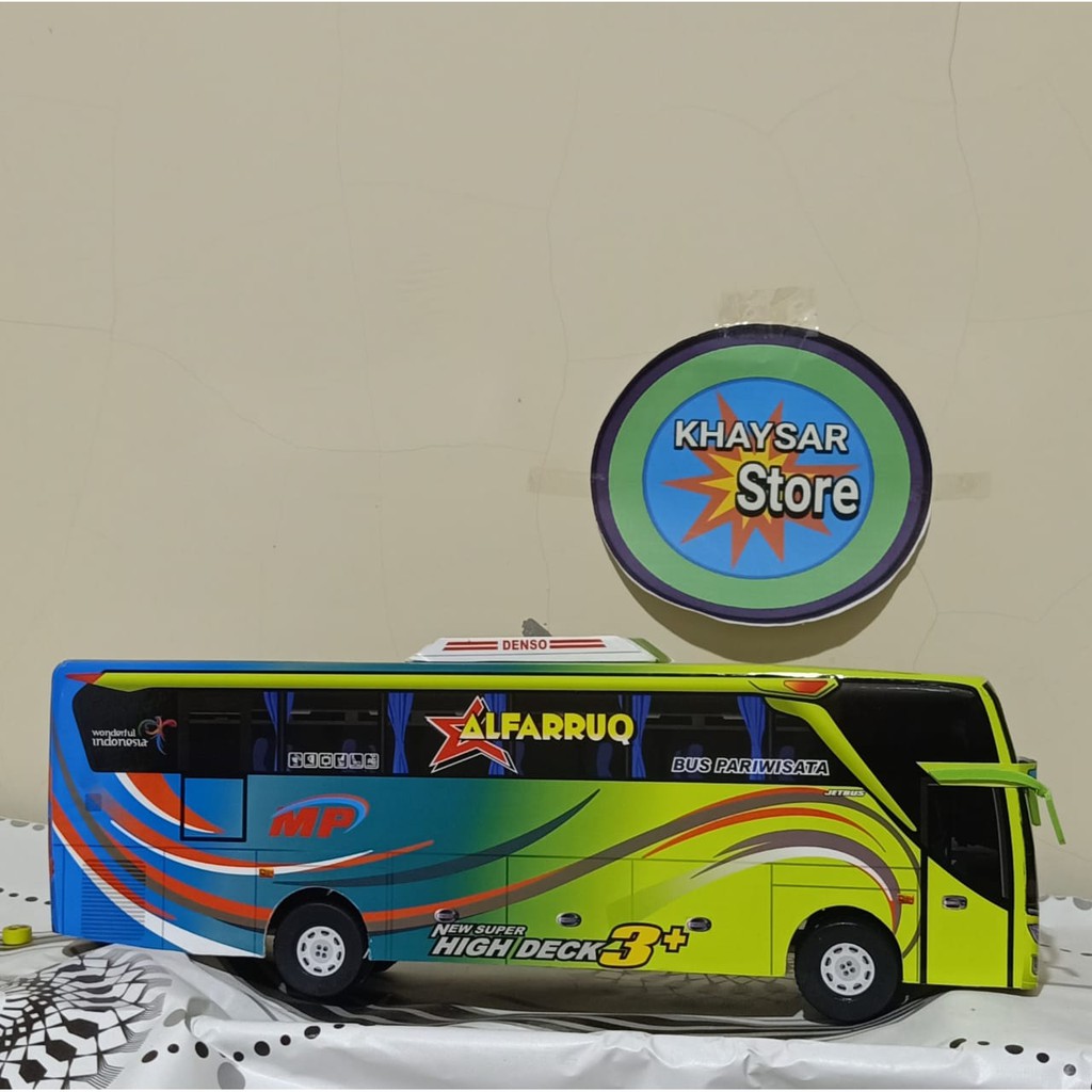 miniatur bus bis mainan bus bis shd jb3+ ALFARUQ